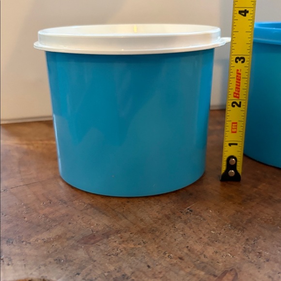 Assorted Tupperware Blue Storage Containers - Picture 2 of 4